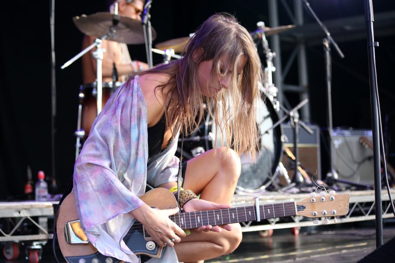 My Baby Guitar Kneeling