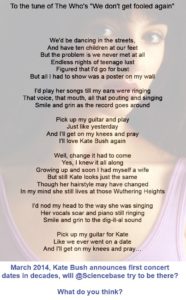 Kate Bush won’t get fooled again – Imaging Storm