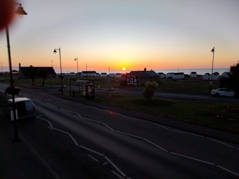 Mrs Sciencebase's sunrise shot